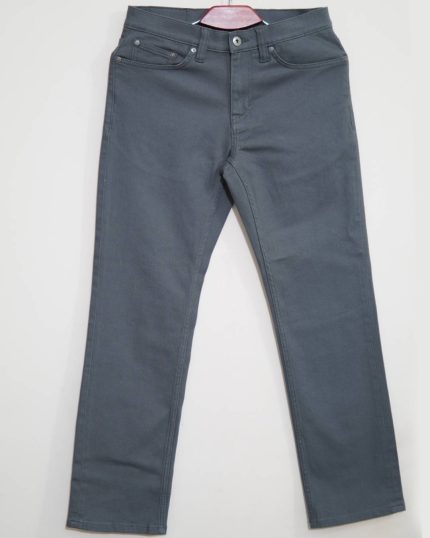 Denver Stretch Straight Fit Brush Twill - Charcoal